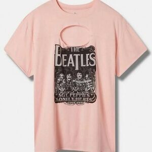 NWT Torrid‎ "The Beatles" Keyhole T- Shirt
